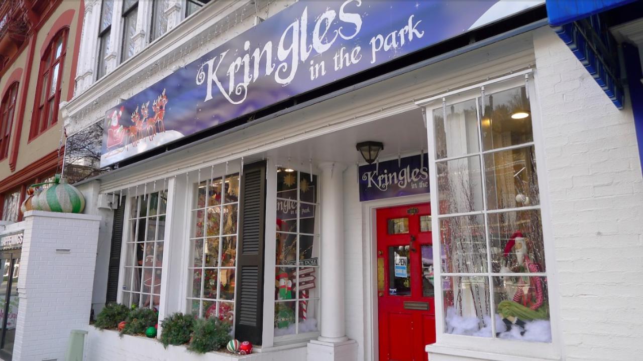Kringles in the Park in downtown Hot Springs