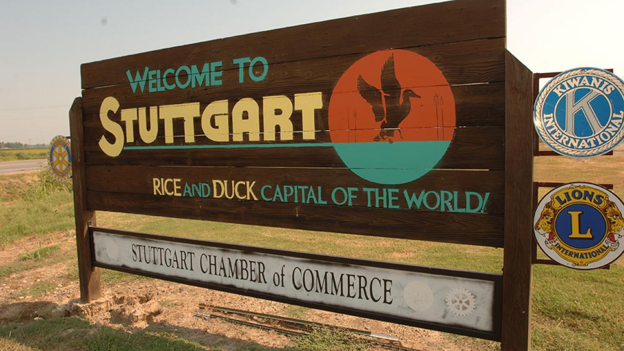 Stuttgart sign