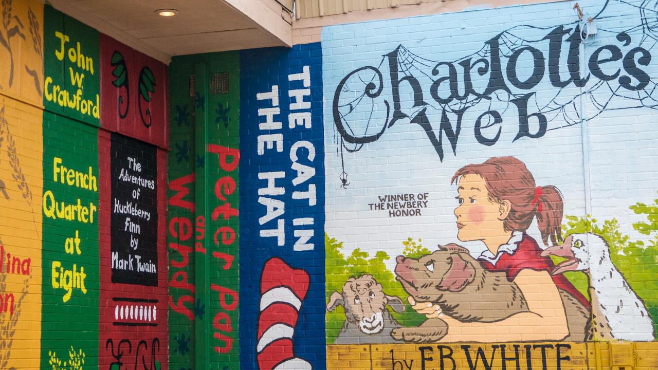 Ashdown Community Library Murals