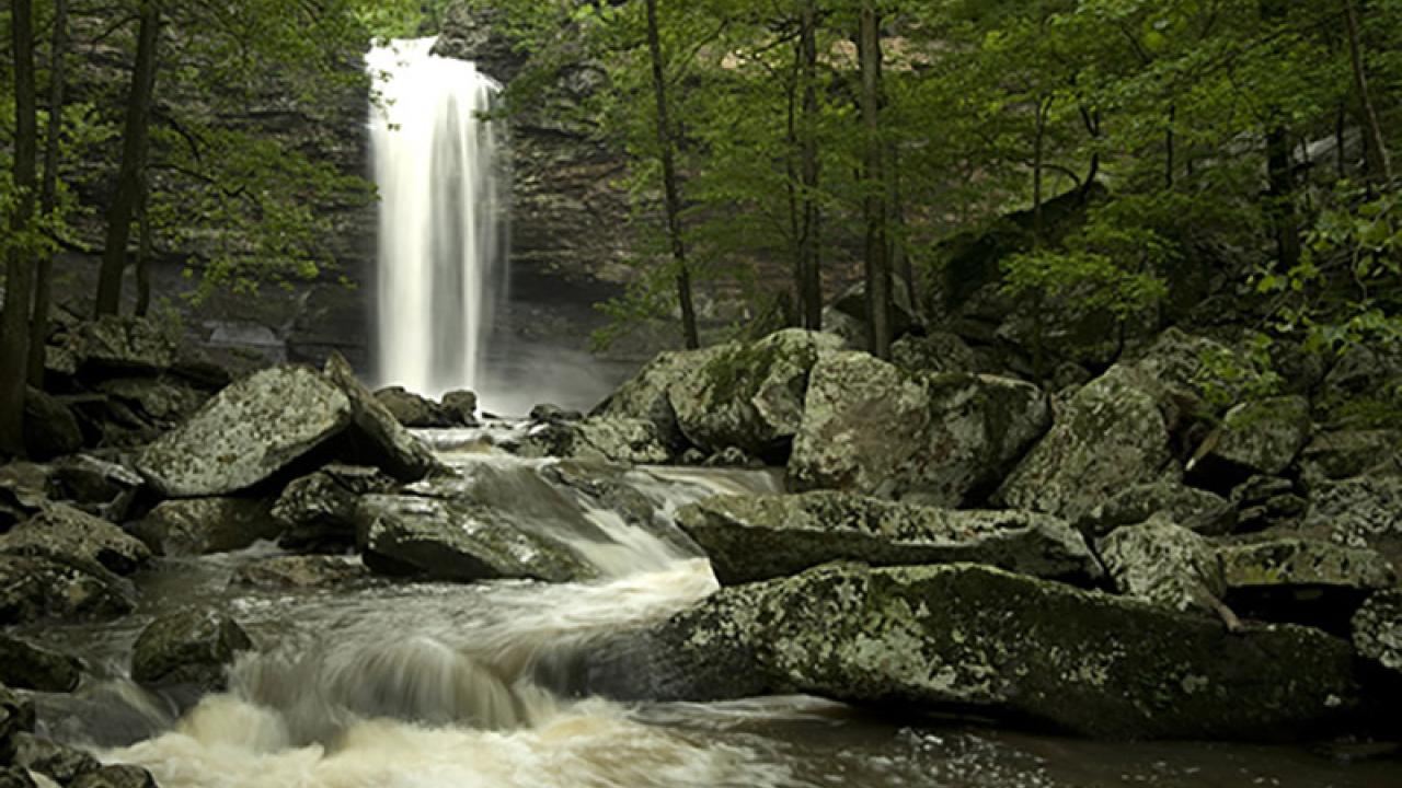 Cedar Falls at Petit Jean Mountain State Park