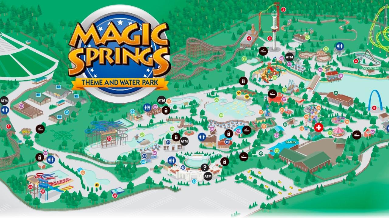 Magic Springs Theme and Water Park in Hot Springs!