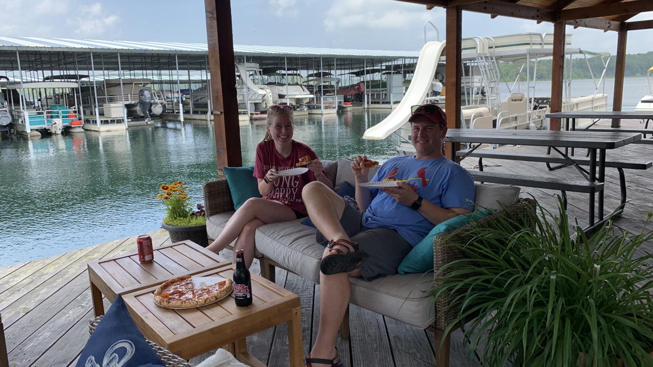 Jordan Marina on Lake Norfork