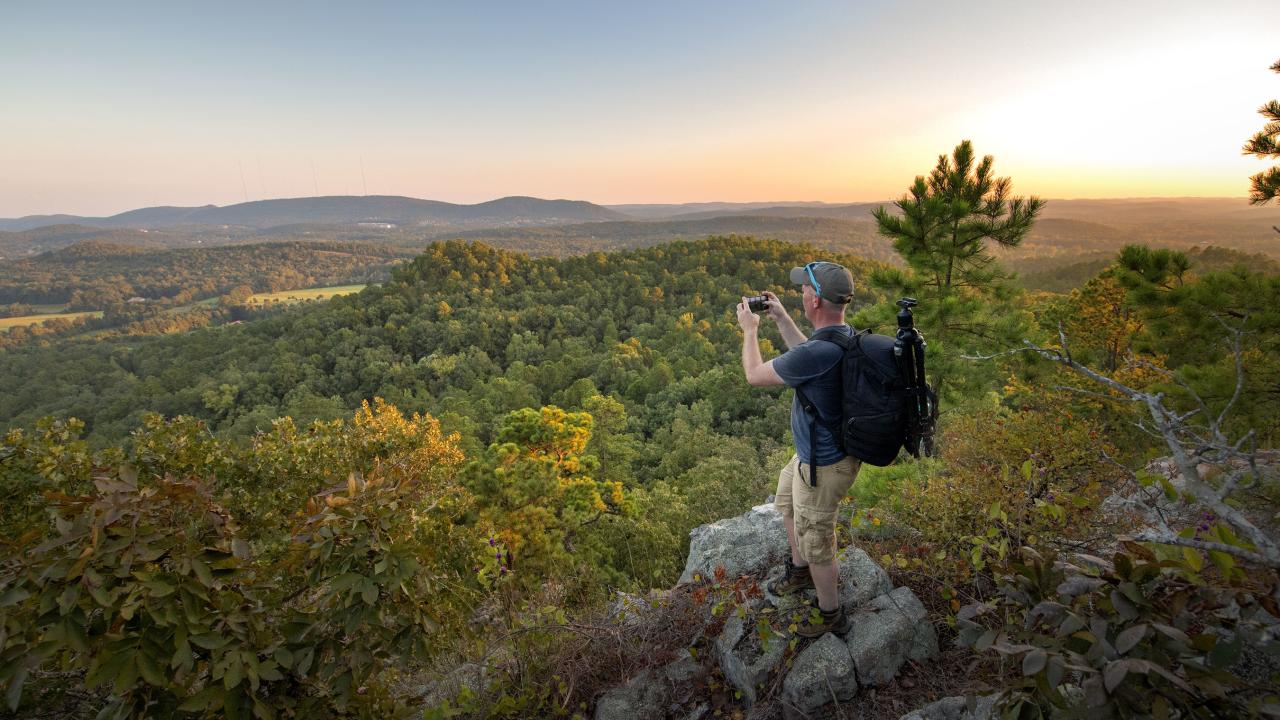 Rattlesnake Ridge Natural Area in Little Rock