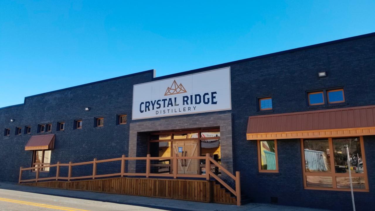 Crystal Ridge Distillery in Hot Springs
