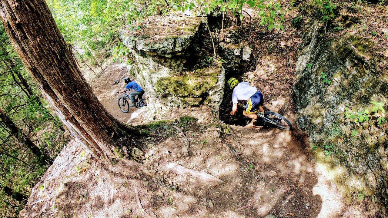 Eureka Springs mountain biking trails