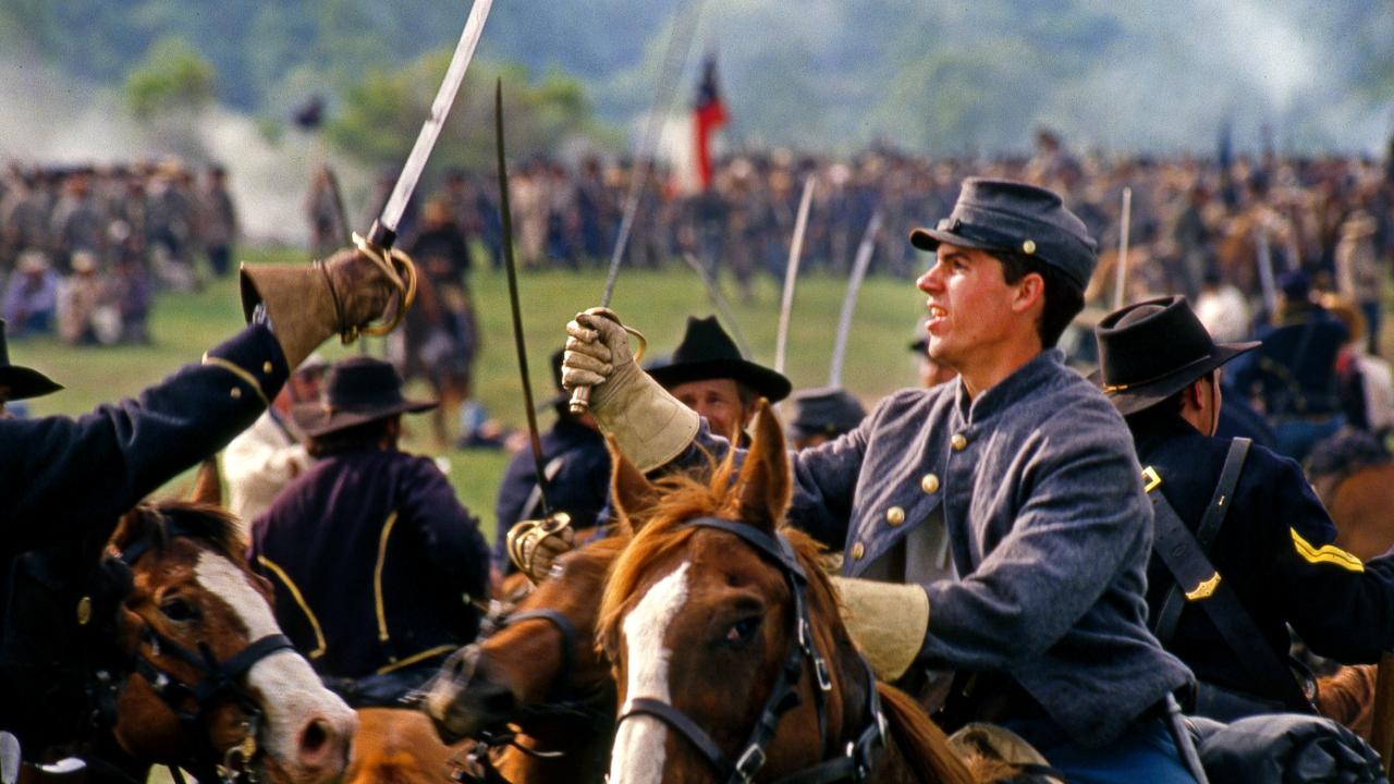 Battle of Pea Ridge re-enactment