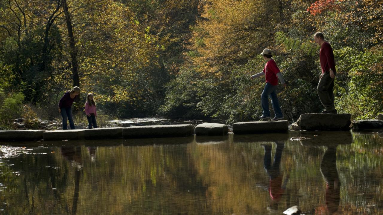 Gulpha Gorge Campground at Hot Springs National Park