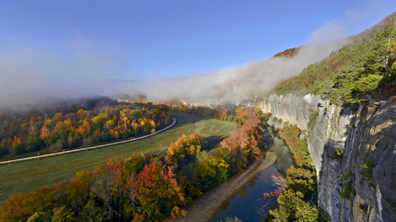 Roark Bluff on the Buffalo National River