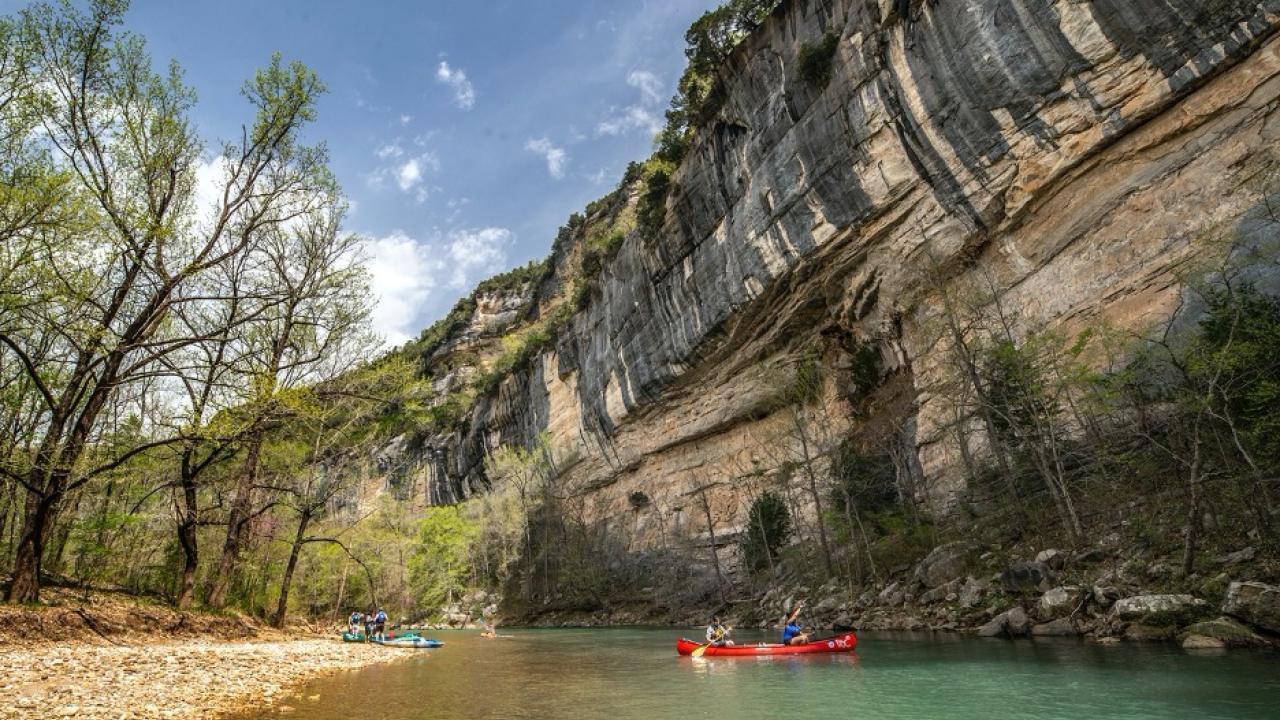 Floating Buffalo River