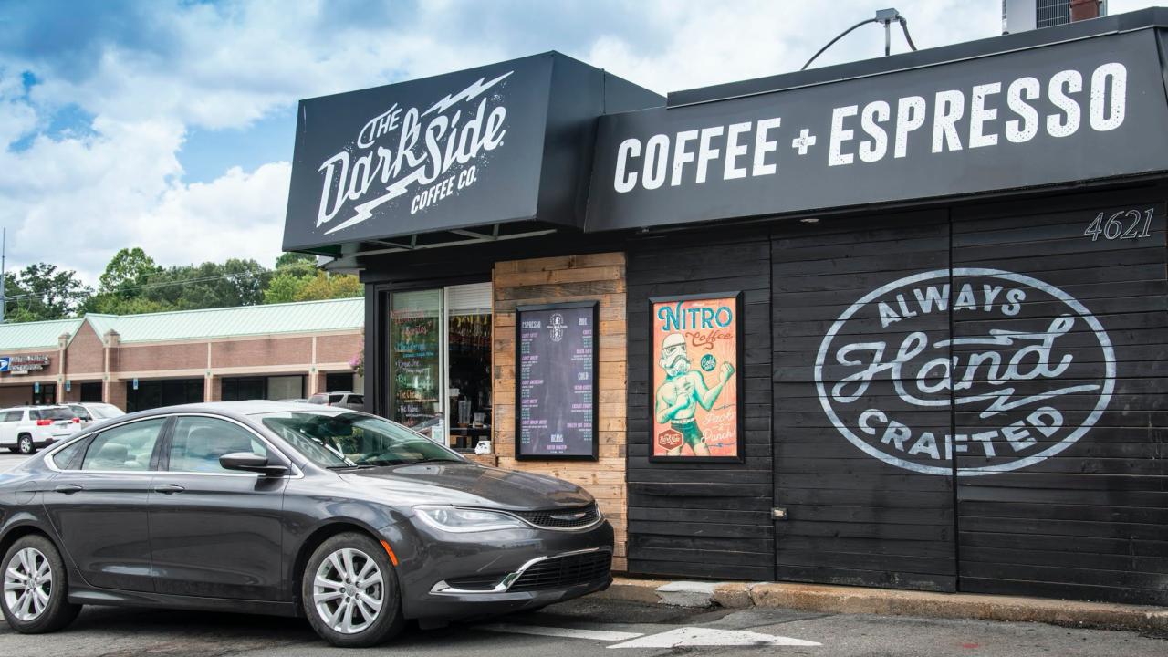 Dark Side Coffee Company in North Little Rock