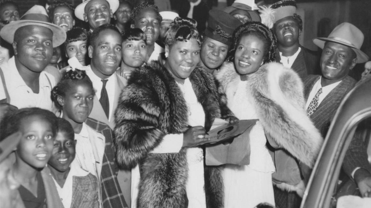 Sister Rosetta Tharpe was born in Cotton Plant in 1915.