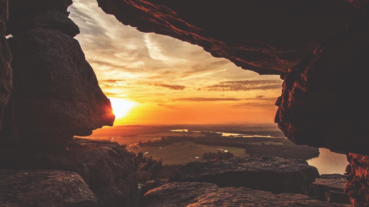 Stout's Point on Petit Jean Mountain