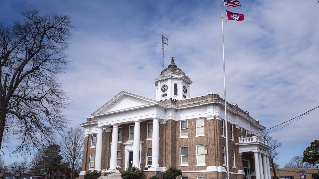 Dallas County Courthouse in Fordyce