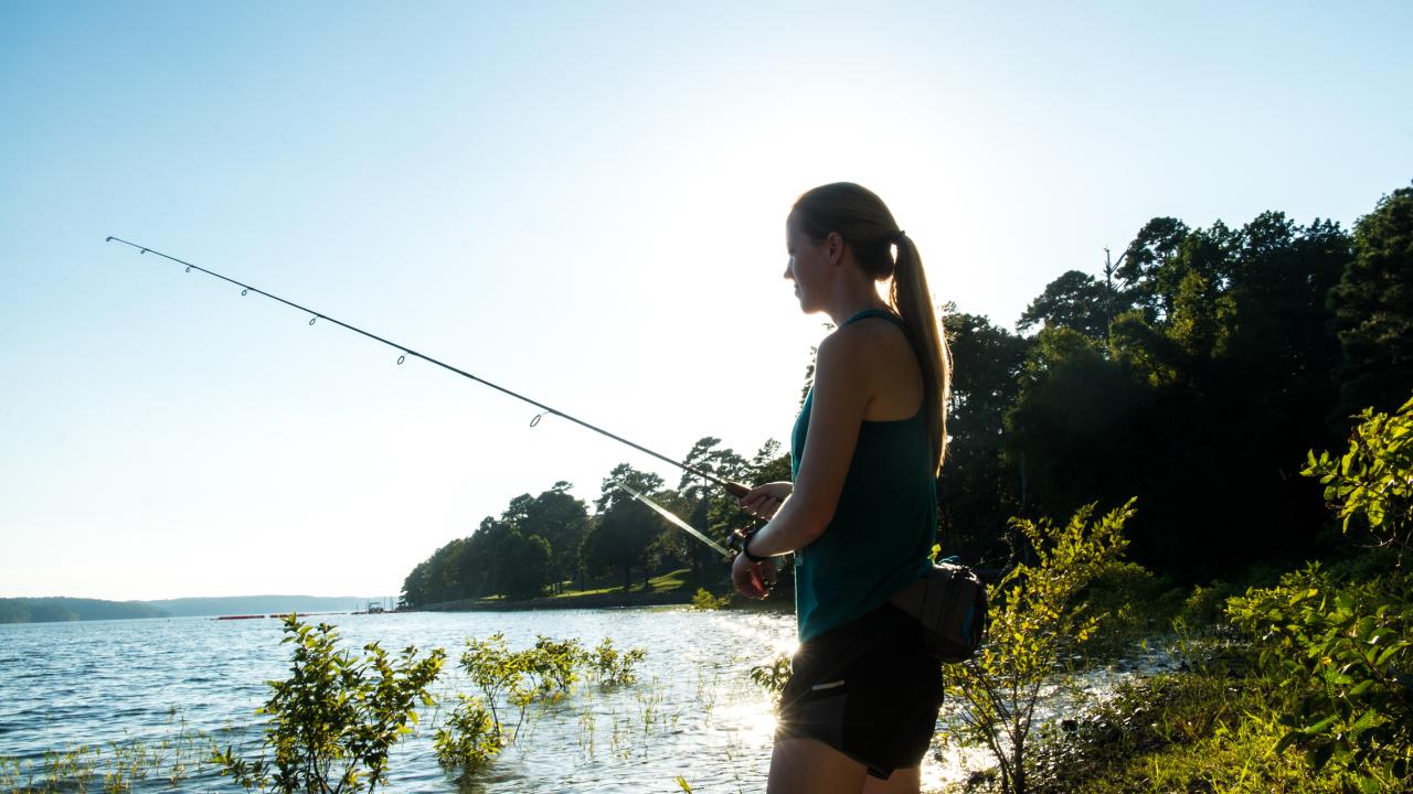 Fishing at DeGray Lake Resort State Park