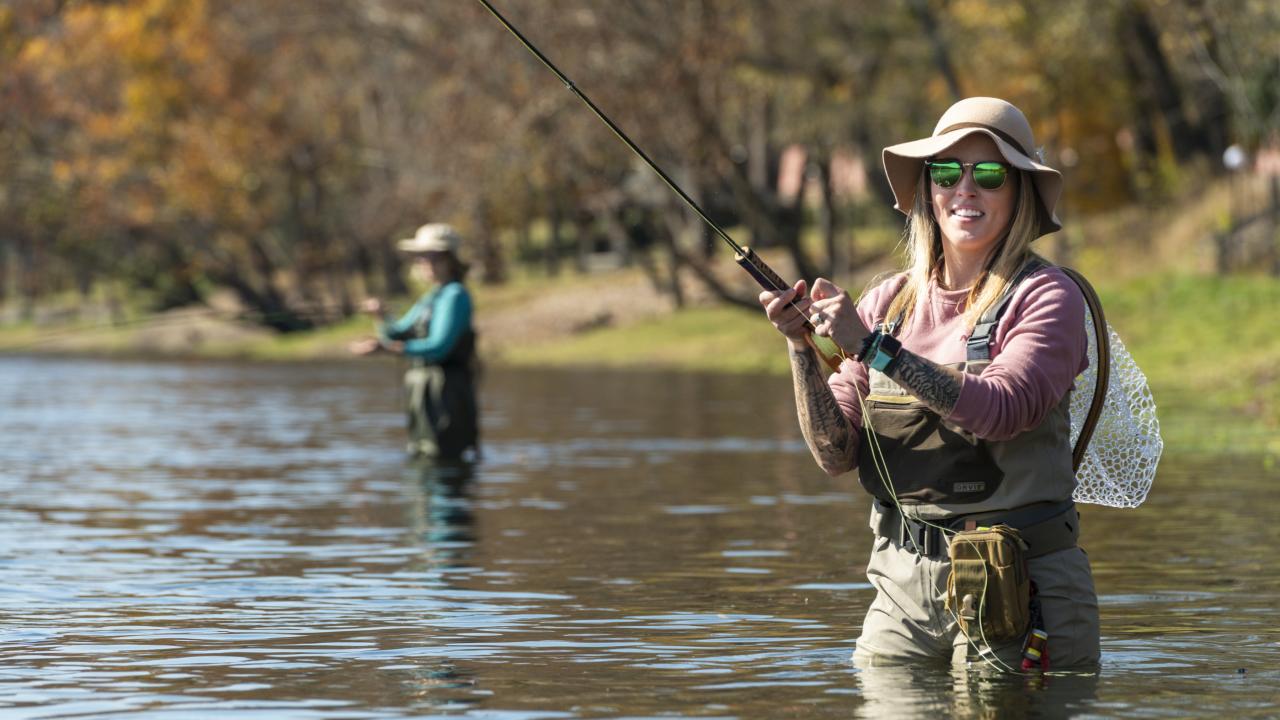 Fly Fishing at Gaston's 