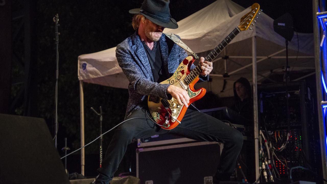 Performance at the King Biscuit Blues Festival