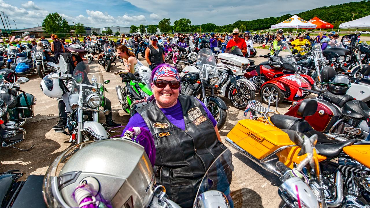 Motorcycle Rally in Fayetteville