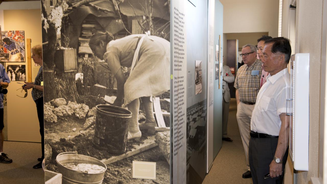 World War II Japanese American Internment Museum in McGehee.