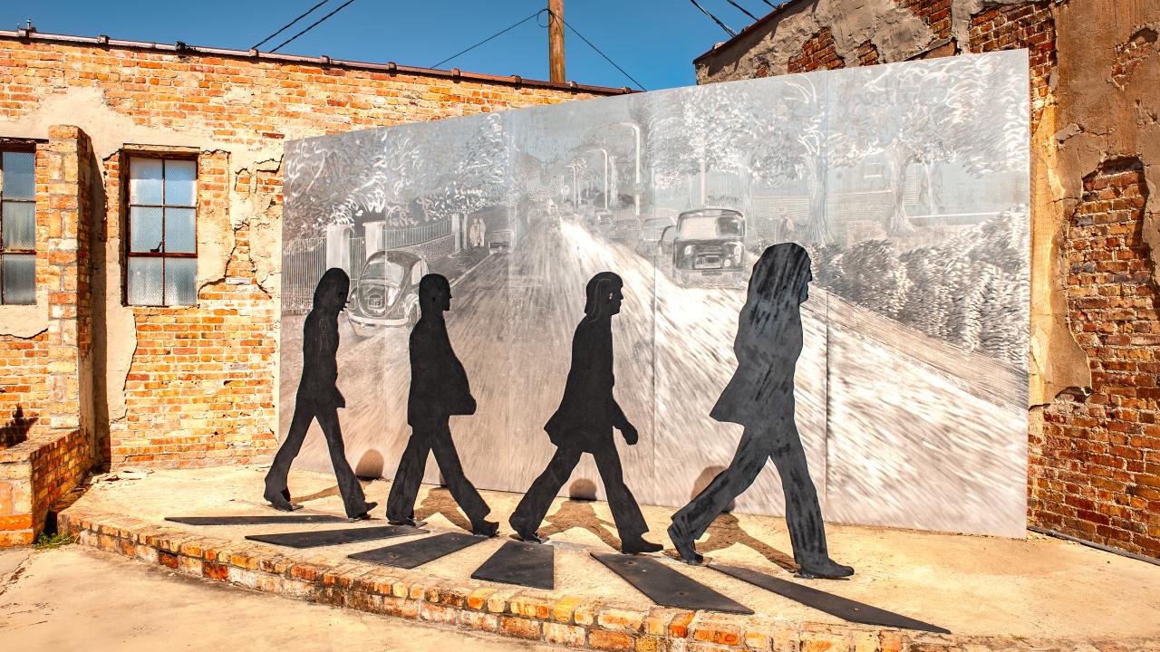 Beatles Park in Walnut Ridge