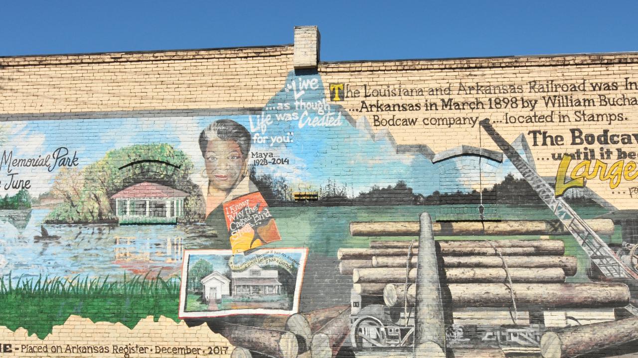Maya Angelou Mural