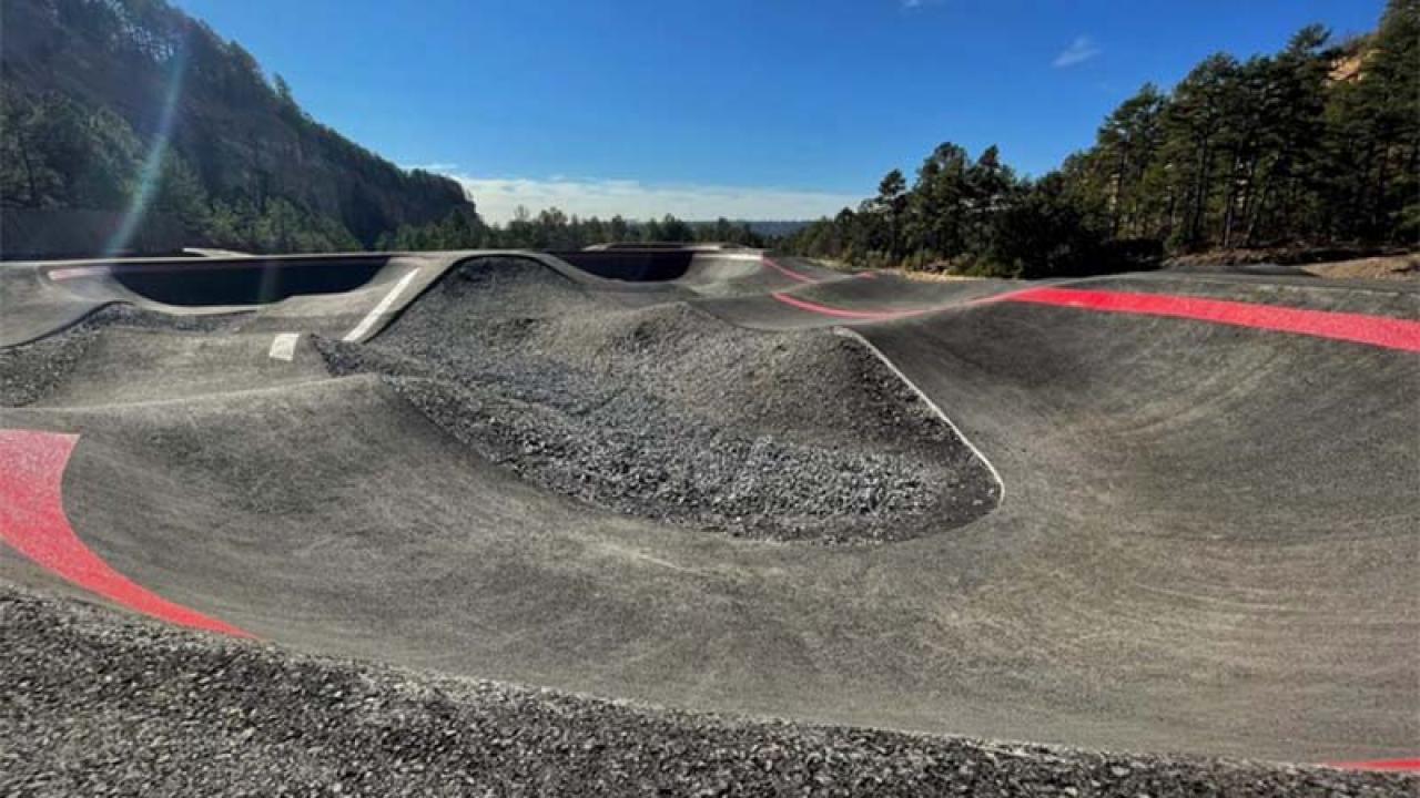 Pump Track at Big Rock Quarry