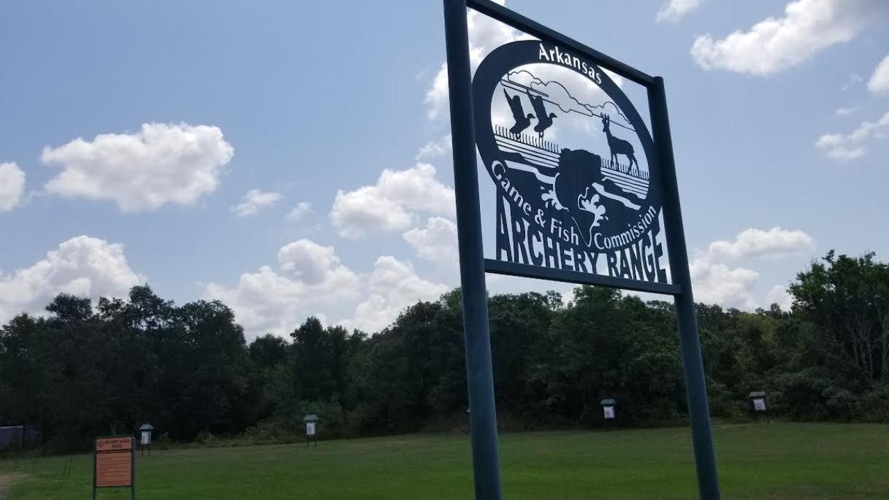Archery range at Camp Robinson Special Use Area