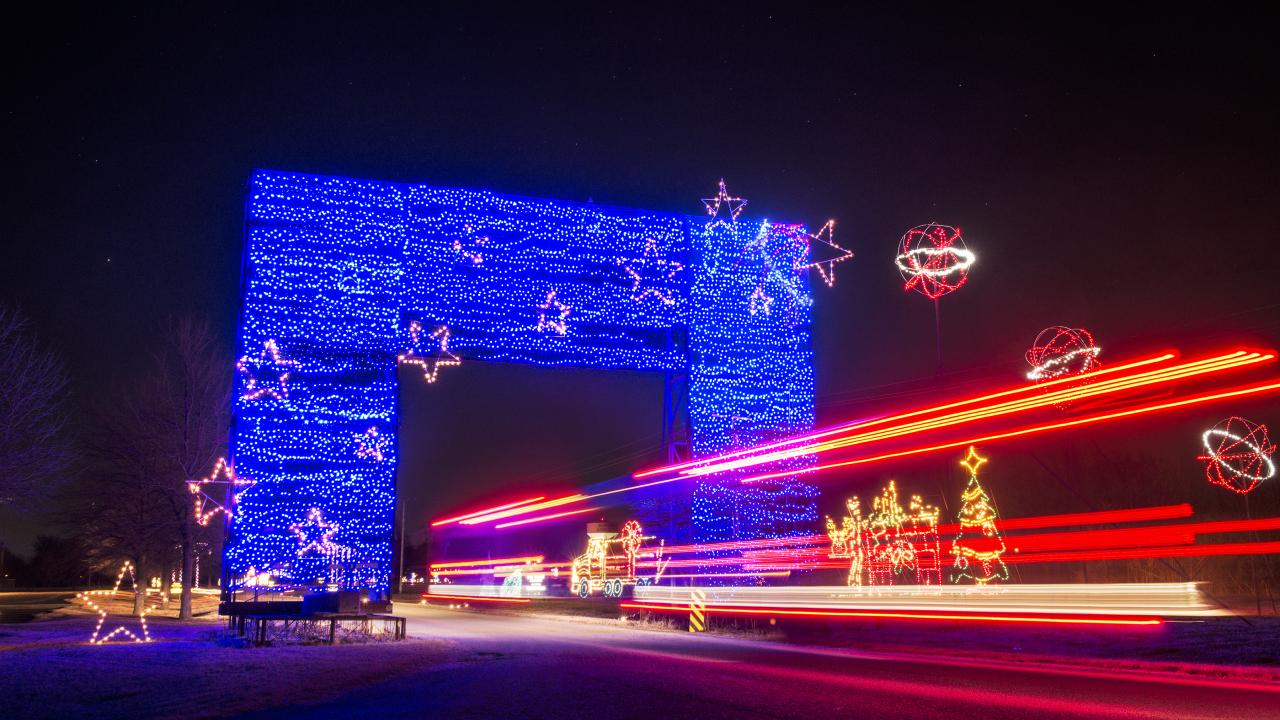 Lights of the Delta in Blytheville is a great way to kick-off your holiday season.