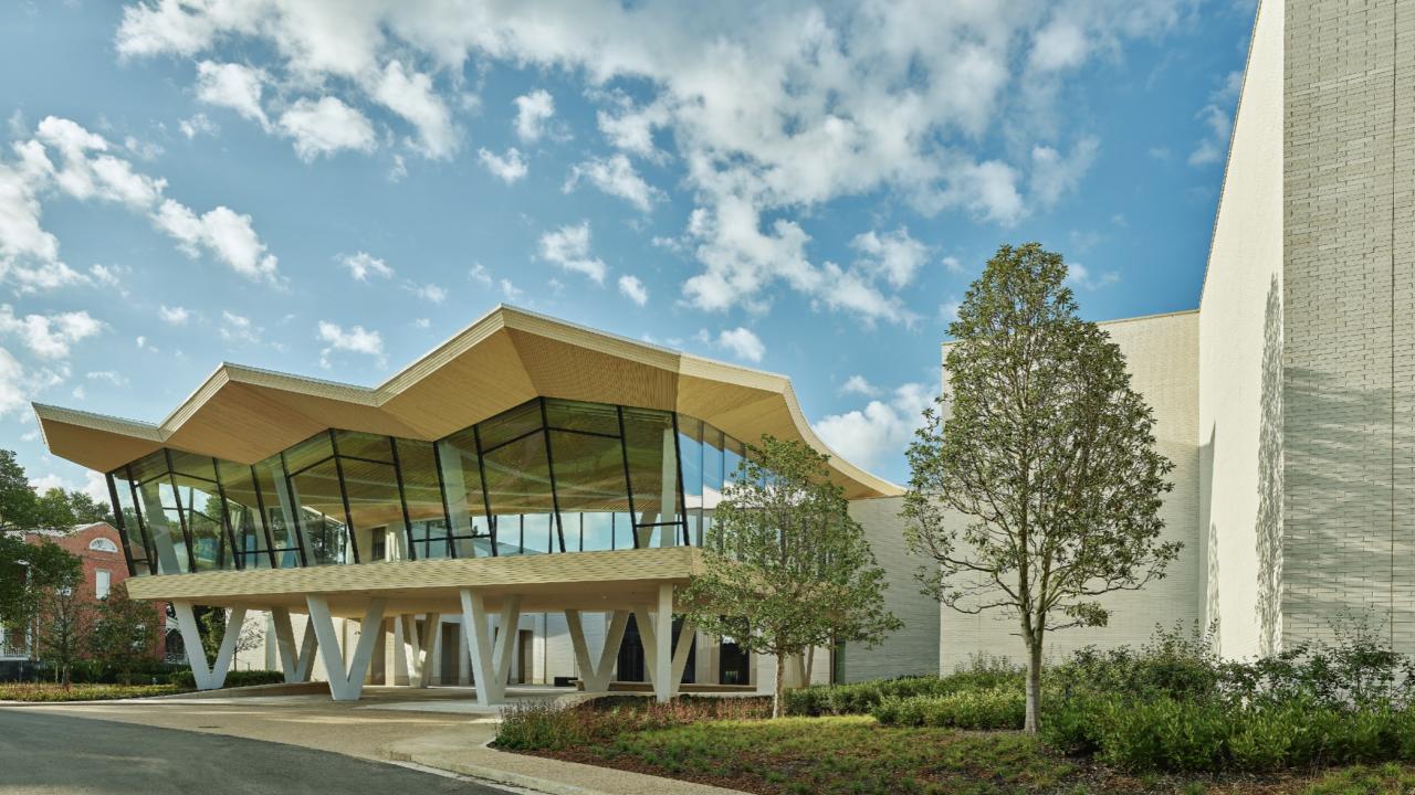 The Arkansas Museum of Fine Arts in Little Rock. Photo from Arkansas Museum of Fine Arts. 