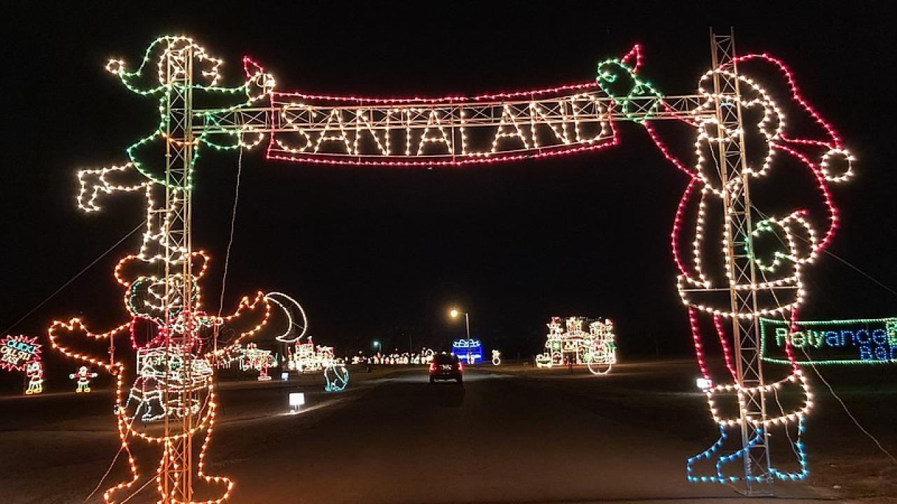 Pine Bluff's Enchanted Land of Lights and Legends runs through Dec. 31.