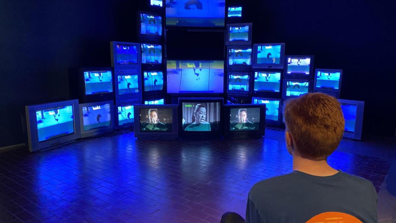 Contemporary exhibit