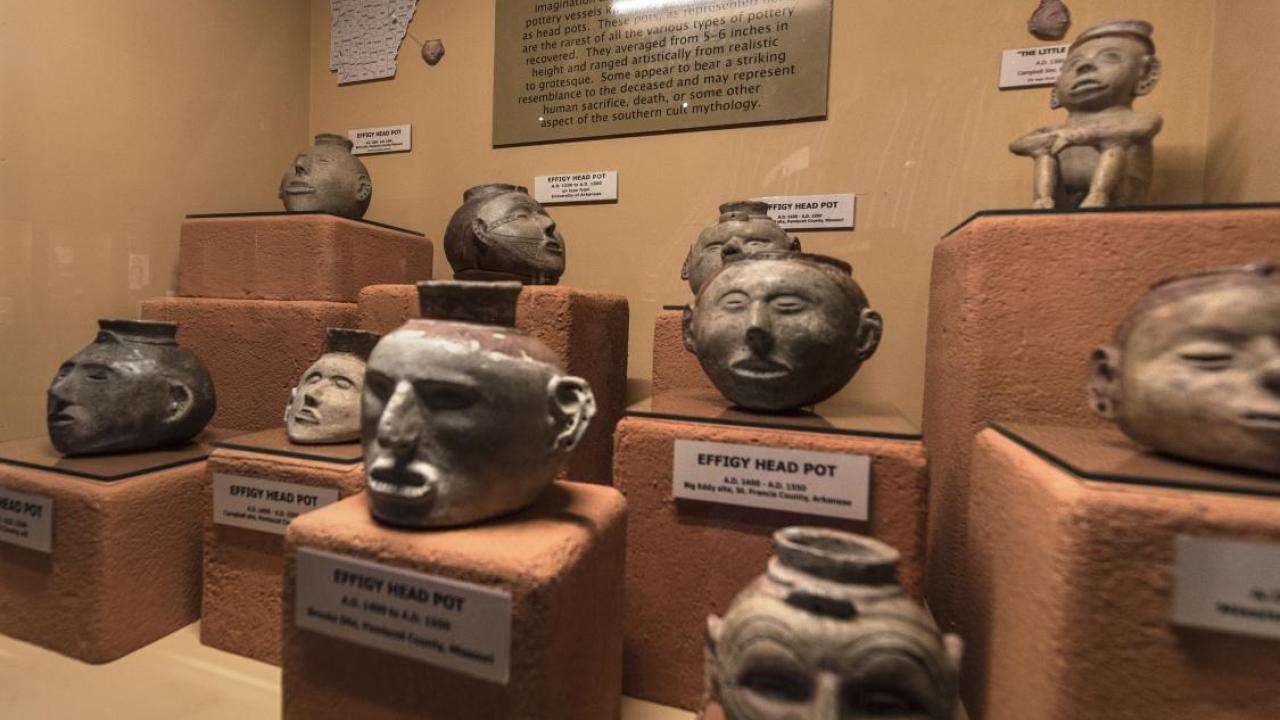 Head Pots at the MONAH