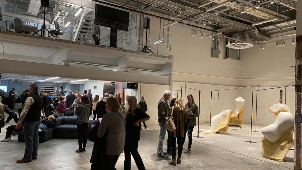 Large open galleries
