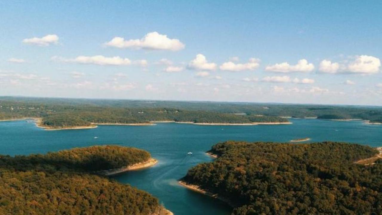 A lake view from Rocking Chair Resort.