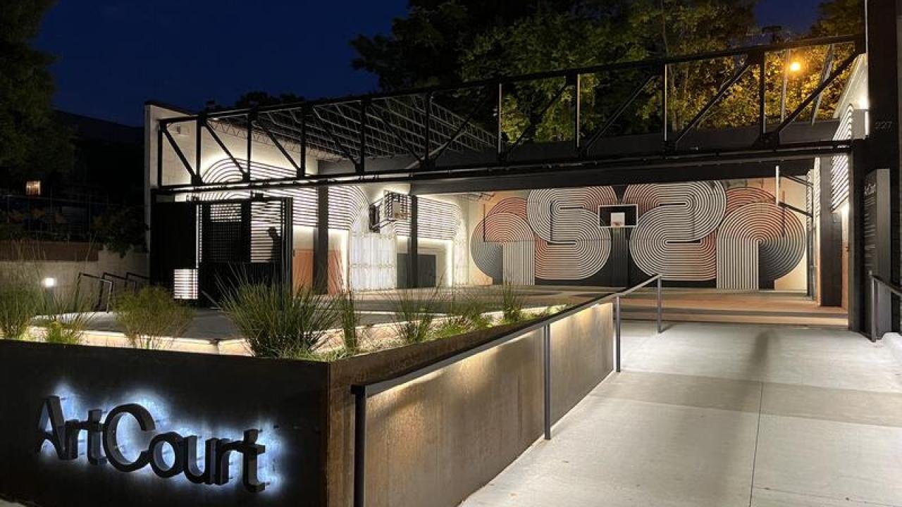 The Art Court on Dickson Street in Fayetteville