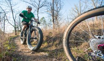 Burns Park Mountain Biking Trail