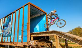 The Railyard Bike Park in downtown Rogers