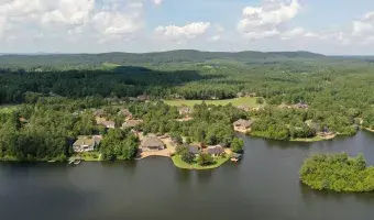 Aerial view of Hot Springs Village.