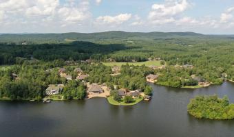 Aerial view of Hot Springs Village.