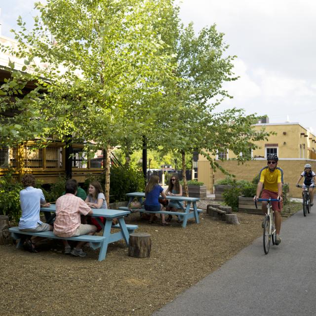Razorback Regional Greenway through Fayetteville