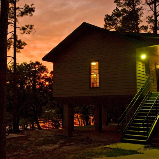 Cabin at Moro Bay State Park