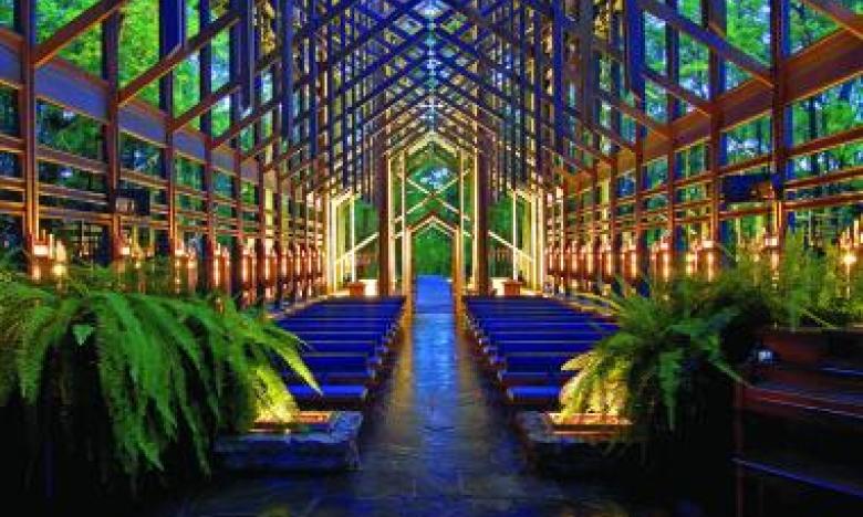 Thorncrown Chapel Virtual Tour