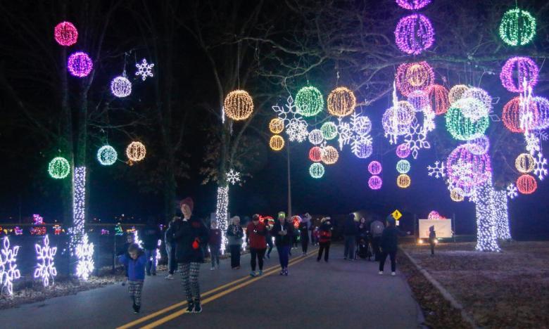 Christmas at the Park in Jonesboro 