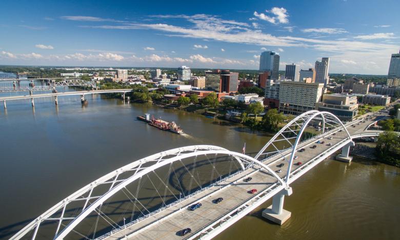 Skyline view of downtown Little Rock