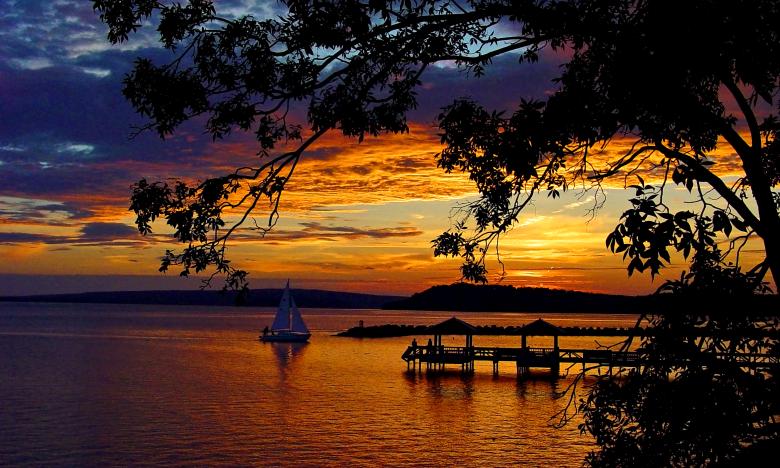 Sunset at Lake Dardanelle