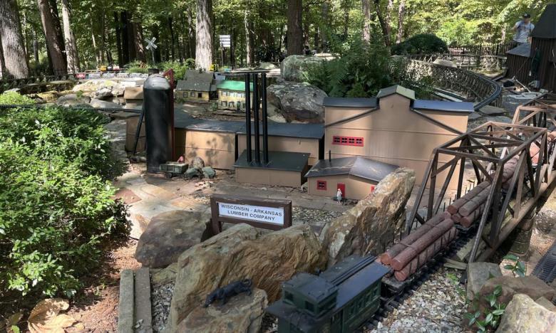 Garvan Garden Trains in Hot Springs