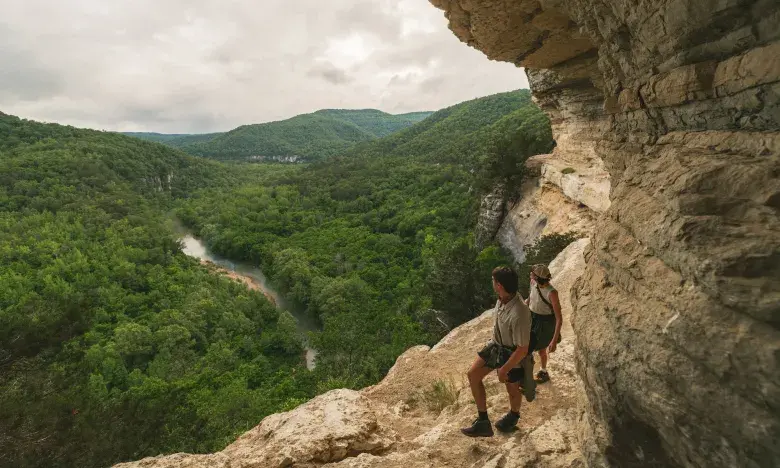 Big bluff at Buffalo National River