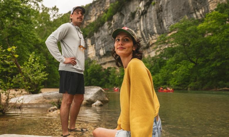 Couple at Buffalo National River
