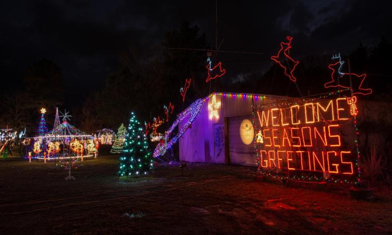 Finney's Christmas Wonderland near Crossett