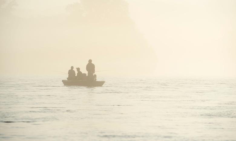 Fishing in the fog