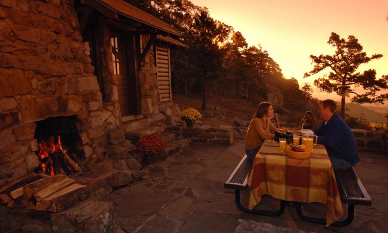Scenic Views at the Mount Nebo State Park Cabins